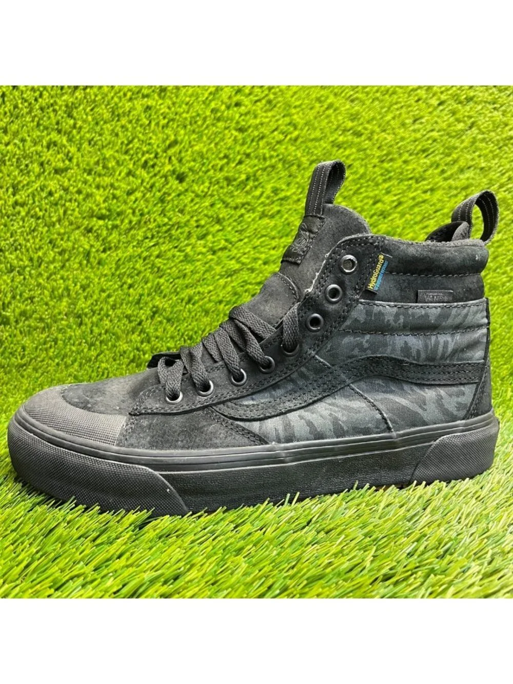Vans Sk8-Hi MTE-2 Camo Black Mens Size 8.5 Womens 10 Athletic Shoes Sneakers